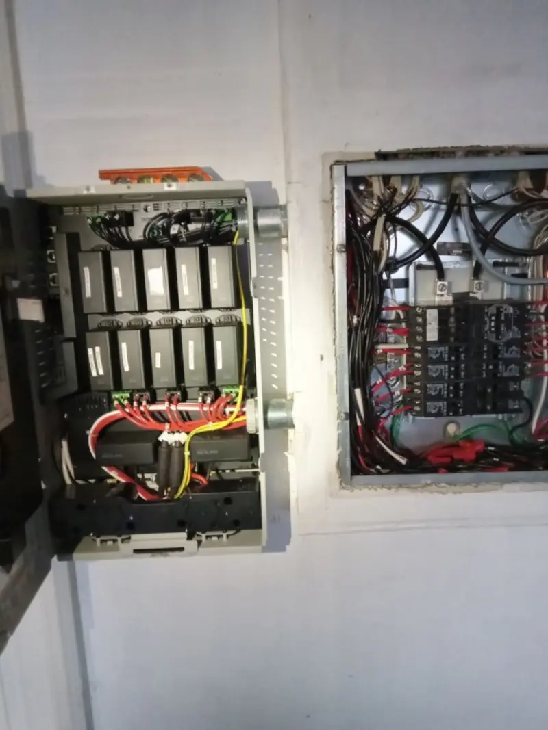 Electrical panel upgrade completed for Ring Doorbell Installation in Lansing
